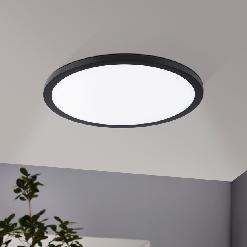 Eglo - Светодиодный встраиваемый светильник LED/22W/230V 3000K черный