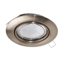 Eglo - Светодиодный встроенный светильник 1xGU10-LED/5W/230V