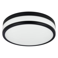 Eglo - Светодиодный потолочный светильник для ванной комнаты LED/17,1W/230V IP44 черная