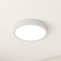 Eglo - Светодиодный потолочный светильник для ванной комнаты LED/17W/230V белый IP44