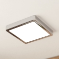 Eglo - Светодиодный потолочный светильник для ванной комнаты LED/17W/230V IP44 хром