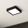 Eglo - Светодиодный потолочный светильник с регулированием яркости LED/11W/230V черный