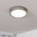 Eglo - Светодиодный потолочный светильник с регулированием яркости LED/11W/230V хром