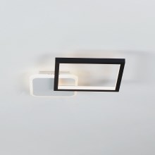Eglo - Светодиодный потолочный светильник с регулированием яркости LED/15W/230V черный + дистанционное управление