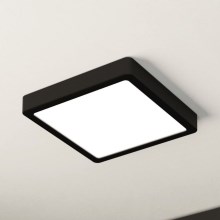 Eglo - Светодиодный потолочный светильник с регулированием яркости LED/17W/230V черный