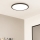 Eglo - Светодиодный потолочный светильник с регулированием яркости LED/33,5W/230V диаметр 45 см черный