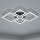 Eglo - Светодиодный потолочный светильник с регулированием яркости LED/42W/230V