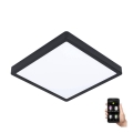 Eglo - Светодиодный светильник для ванной комнаты с регулированием яркости LED/19,5W/230V 2700-6500K IP44 черный