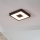 Eglo - Светодиодный уличный потолочный светильник LED/17W/230V IP44 черный