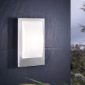 Eglo - Світильник для зовнішнього монтажу з LED, димований, 1xE27/9W/230V IP44, матовий хром