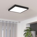 Eglo - Світильник стельовий світлодіодний димований LED/20,5Вт/230В чорний