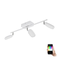 Eglo - Світильник точковий LED RGB PALOMBARE-C 3xLED/5W/230V
