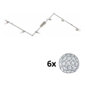 Eglo - Світильник точковий LED MY CHOICE 6xE14/4W/230V матовий хром