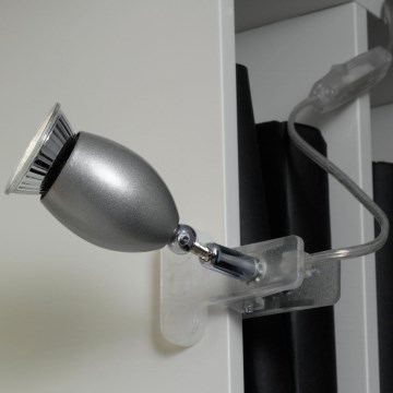 Eglo - Світлодіодна лампа з затискачем 1xGU10/3W/230V