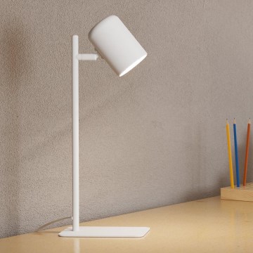 Eglo - Світлодіодна настільна лампа 1xGU10/4,5W/230V біла