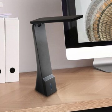 Eglo - світлодіодна настільна лампа з регулюванням яскравості LED/1,8W/230V чорна