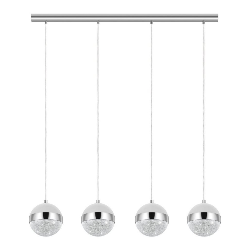 Eglo - Світлодіодна підвісна люстра 4xG9/3W/230V