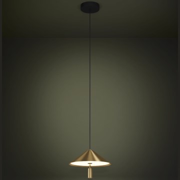 Eglo - Світлодіодна підвісна люстра LED/12W/230V 3000K золотий