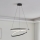 Eglo - Світлодіодна підвісна люстра LED/42W/230V 3000K чорний