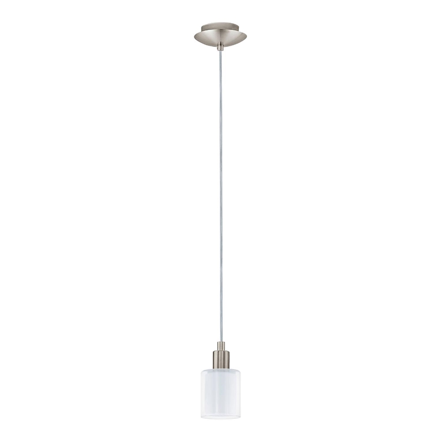 Eglo - Світлодіодна підвісна люстра MY CHOICE 1xE14/4W/230V  матовий хром/білий