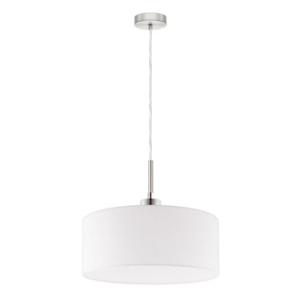 Eglo - Світлодіодна підвісна люстра TUNJA 1xE27/60W/230V білий