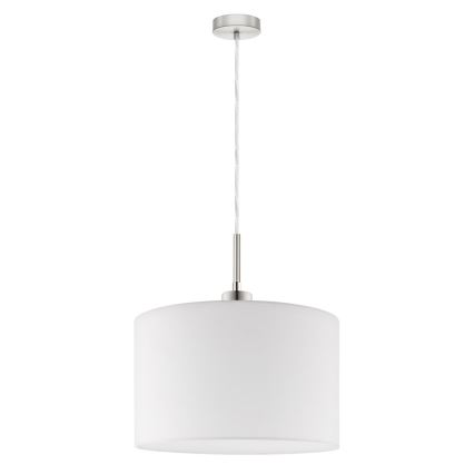 Eglo - Світлодіодна підвісна люстра TUNJA 1xE27/60W/230V білий