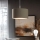 Eglo - Світлодіодна підвісна люстра TUNJA 1xE27/60W/230V taupe