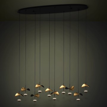 Eglo - Світлодіодна підвісна люстра з регулюванням яскравості 10xLED/2,3W/230V 3000K