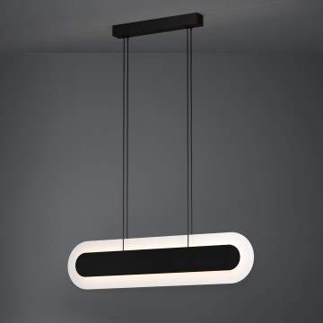 Eglo - Світлодіодна підвісна люстра з регулюванням яскравості LED/32W/230V 3000K чорний