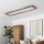 Eglo - Світлодіодна пристельова панель SALOBRENA-RW WOOD LED/34W/230V 2700/4000K 124x34 см коричневий