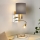 Eglo - Світлодіодний настінний світильник 1xE27/40W+LED/3,8W сірий