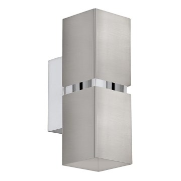 Eglo - Світлодіодний настінний світильник 2xGU10/3.3W/230V кутовий