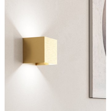 Eglo - Світлодіодний настінний світильник 2xLED/1,5W/230V 3000K золотий