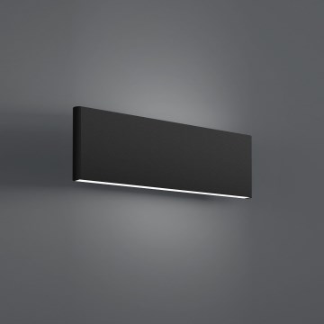 Eglo - Світлодіодний настінний світильник 2xLED/5,4W/230V 3000K чорний