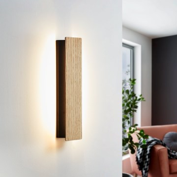 Eglo - Світлодіодний настінний світильник LED/12W/230V 3000K коричневий