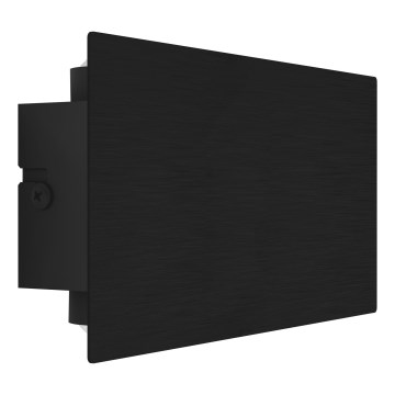 Eglo - Світлодіодний настінний світильник LED/6W/230V 3000K чорний
