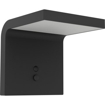 Eglo - Світлодіодний настінний світильник з датчиком на сонячній батареї LED/6,5W/3,7V 2400 mAh IP44