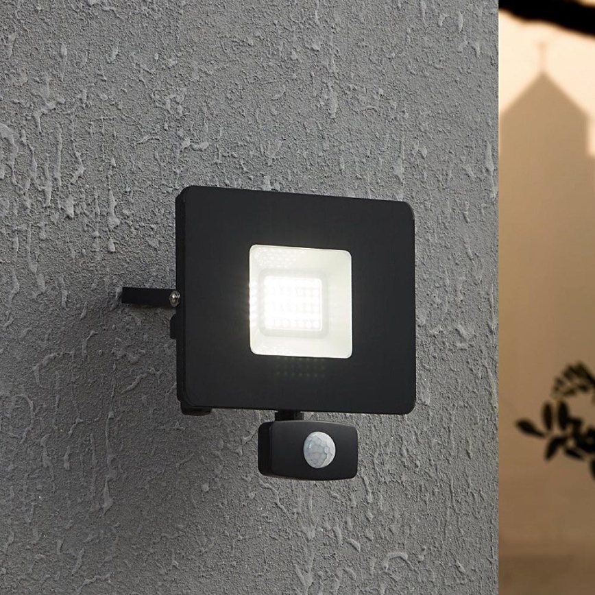 Eglo - Світлодіодний прожектор з датчиком LED/30W/230V IP44