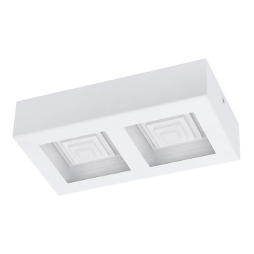 Eglo - Світлодіодний стельовий світильник 2xLED/6,3W/230V