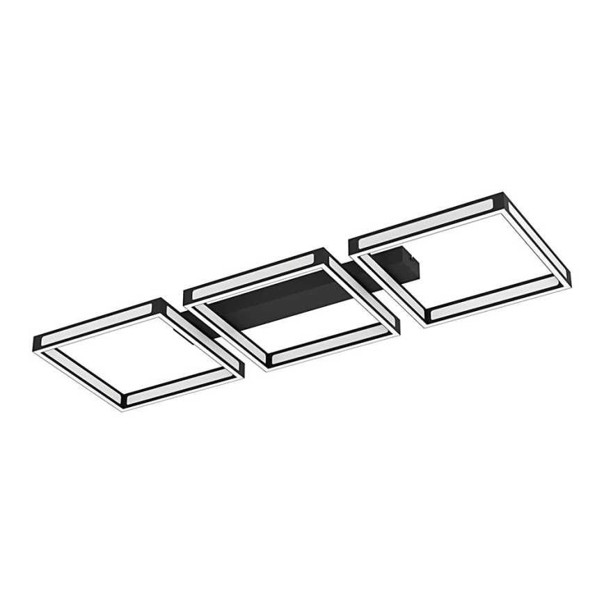 Eglo - Світлодіодний стельовий світильник 3xLED/11,2W/230V чорний