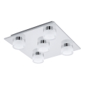 Eglo - Світлодіодний стельовий світильник для ванної кімнати 5xLED/4,5W/230V IP44