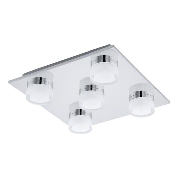 Eglo - Світлодіодний стельовий світильник для ванної кімнати 5xLED/4,5W/230V IP44