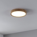 Eglo - Світлодіодний стельовий світильник для ванної кімнати LED/14,6W/230V IP44 бежевий