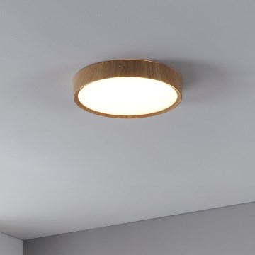 Eglo - Світлодіодний стельовий світильник для ванної кімнати LED/14,6W/230V IP44 бежевий