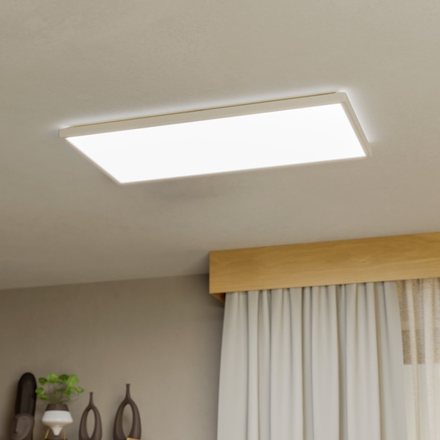 Eglo - Світлодіодний стельовий світильник для ванної кімнати LED/17,2W/230V 2700/4000/6500K 30x57 см IP44 білий