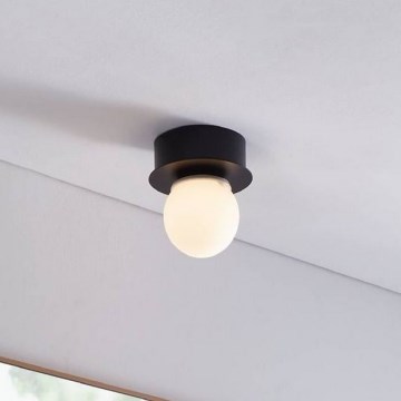 Eglo - Світлодіодний стельовий світильник для ванної кімнати LED/3,3W/230V IP44 чорний