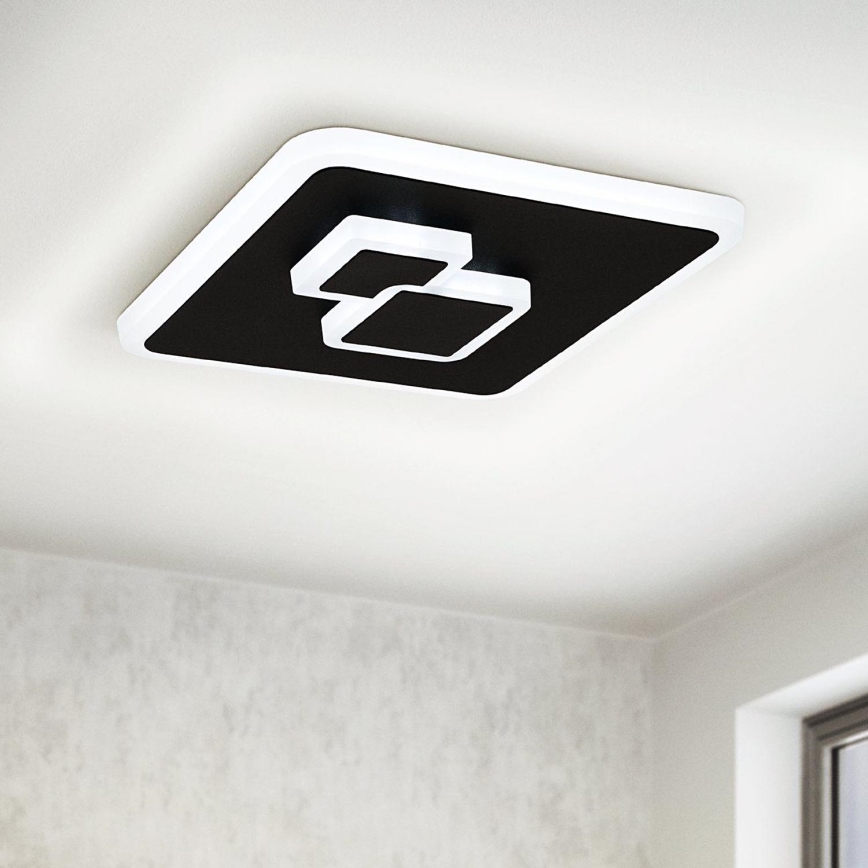 Eglo - Світлодіодний стельовий світильник LED/7,8W/230V чорний