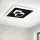 Eglo - Світлодіодний стельовий світильник LED/7,8W/230V чорний