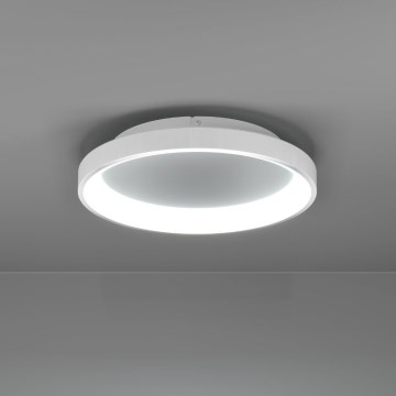 Eglo - Світлодіодний стельовий світильник з регулюванням яскравості LED/12W/230V 2700-6500K білий + пульт дистанційного керування