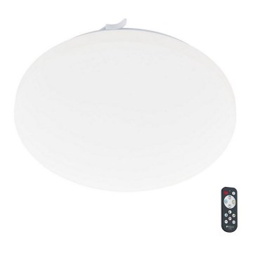 Eglo - Світлодіодний стельовий світильник з регулюванням яскравості LED/12W/230V + пульт дистанційного керування